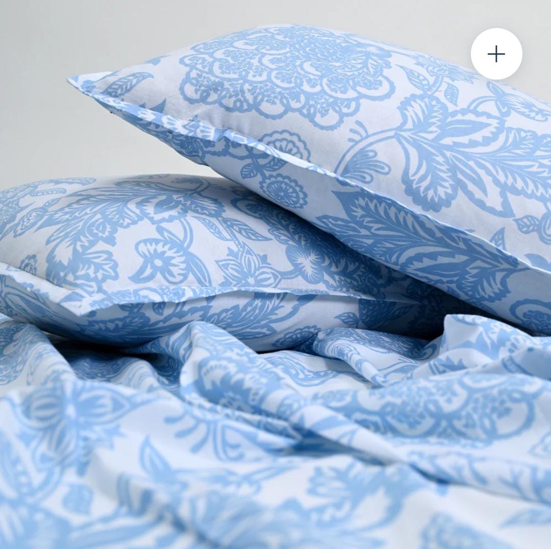 Majestic printed pure cotton king size bedsheet set