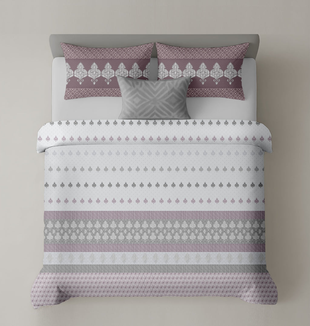 Artistry of india premium pure cotton king size bedsheet set (108*108) inches.