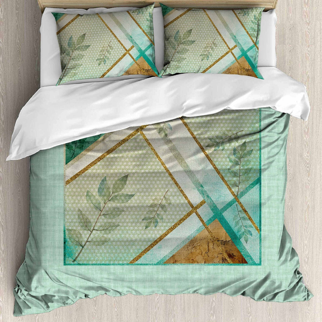 Digital Raga Printed King Size (400 Tc) Pure Cotton Bedsheet