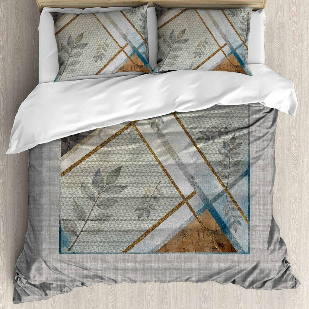 Digital Raga Printed King Size (400 Tc) Pure Cotton Bedsheet
