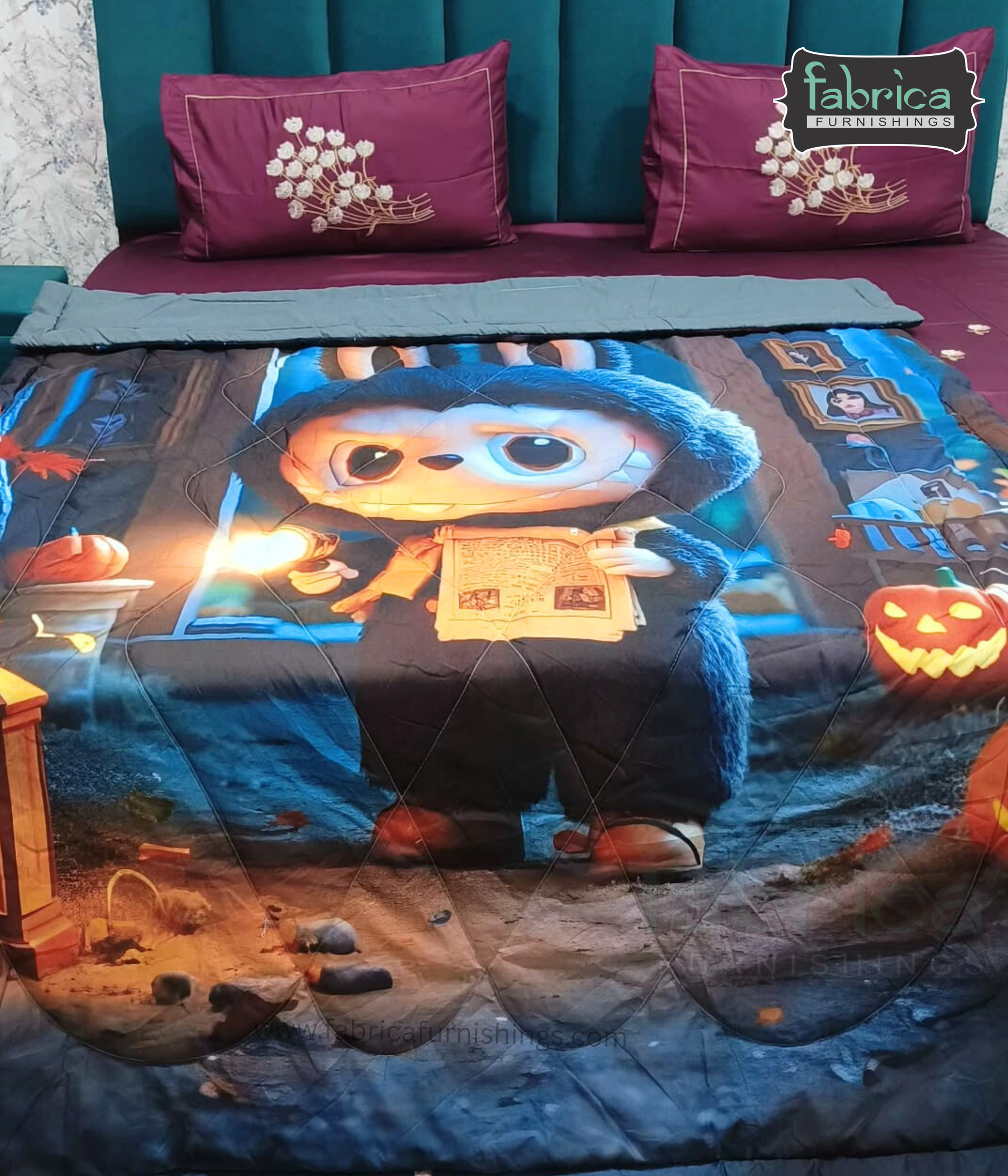 Magical 7 D Kids Prints Premium Single Bed Fluffy Comforter