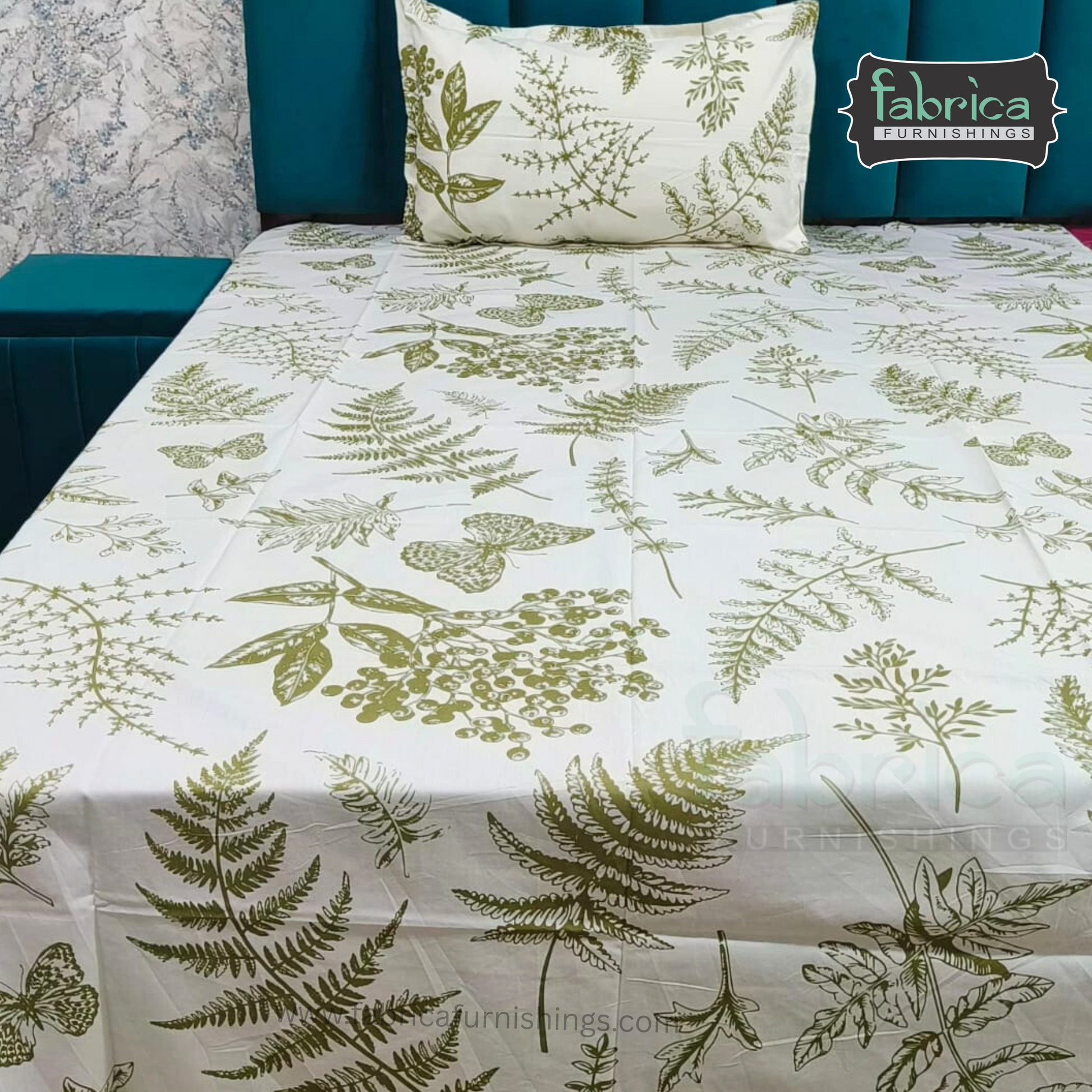 Export Cotton  Printed Single Bedsheet