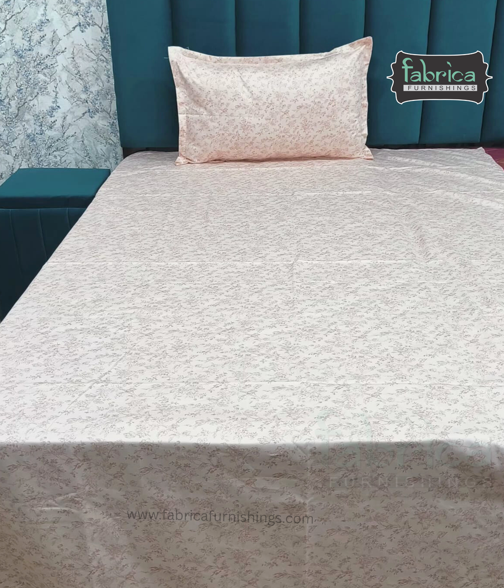 Export Cotton  Printed Single Bedsheet