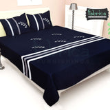 Fabby Royal Designer Embroider king Size Bed Sheets