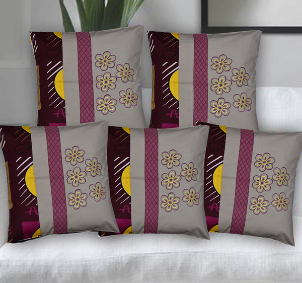 Fabby Mix and Match Cushion Covers (Set of 5).