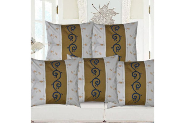 Royal Cushion Covers(Set of 5). 