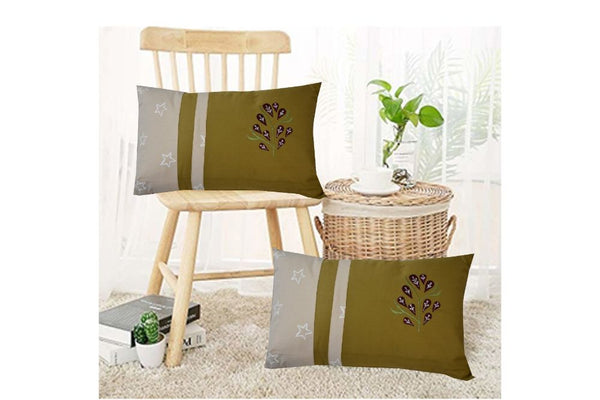 Royal Cushion Covers(Set of 2 With Filler) 