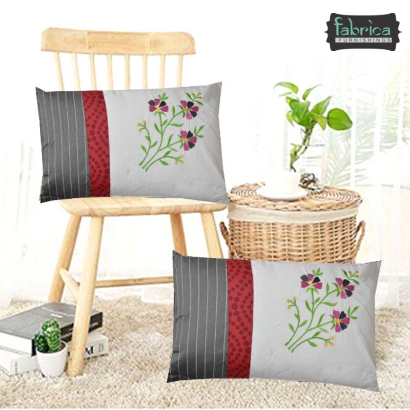 Royal Cushion Covers(Set of 2 With Filler)