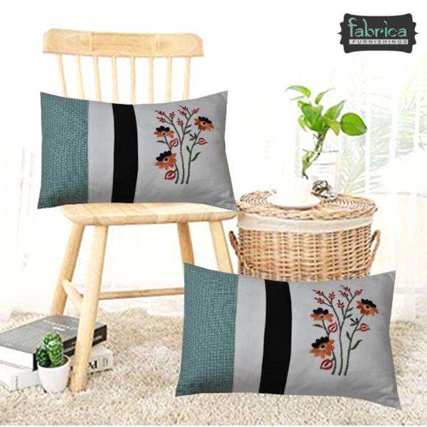 Royal Cushion Covers(Set of 2 With Filler)