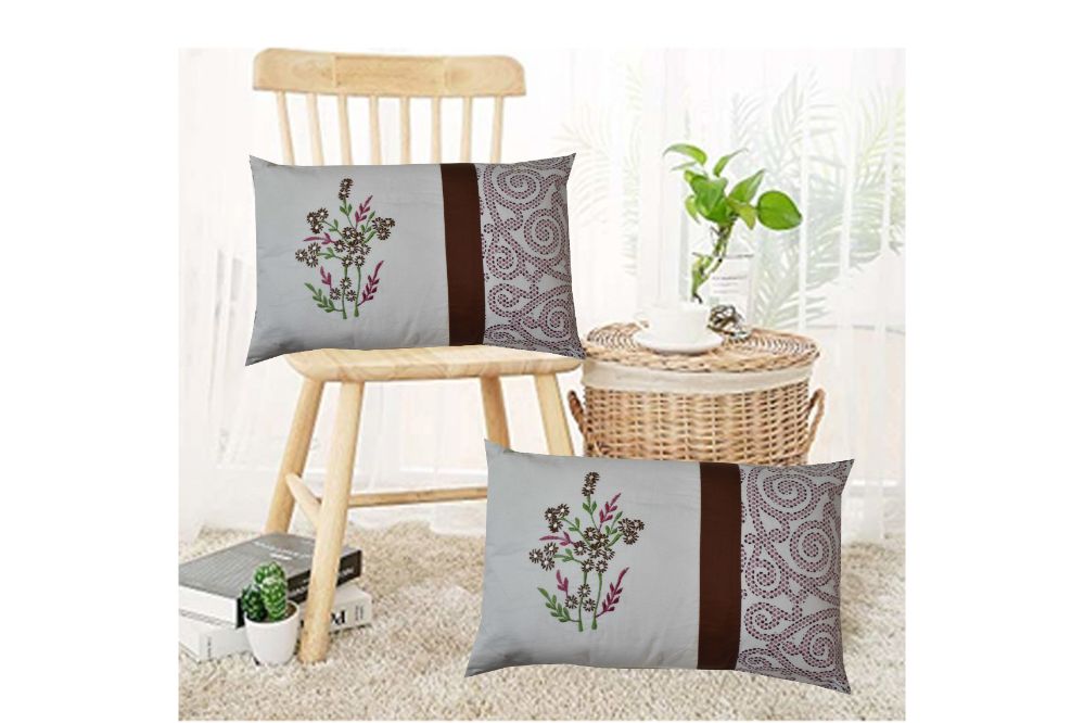 Royal Cushion Covers(Set of 2 With Filler) 