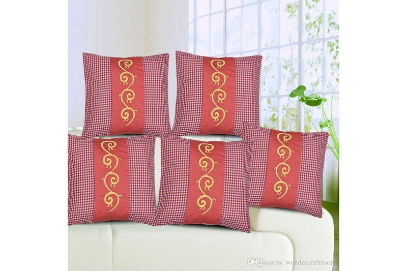 Royal Cushion Covers(Set of 5). 