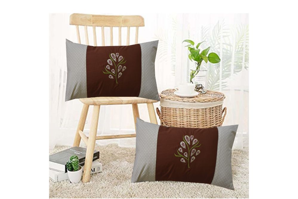 Royal Cushion Covers(Set of 2 With Filler) 