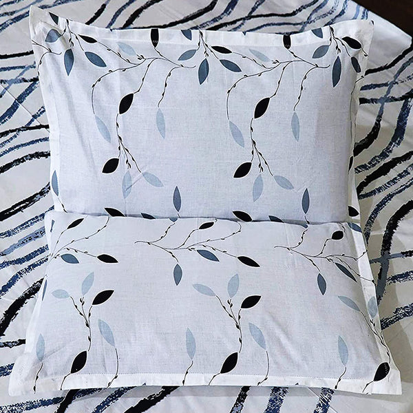 Fabby Home Abstract Print Cotton Double Bedsheet