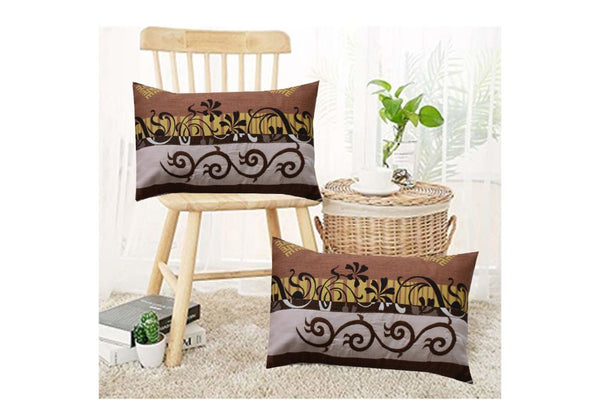 Royal Cushion Covers(Set of 2 With Filler) 