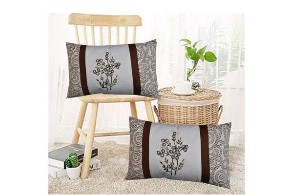 Royal Cushion Covers(Set of 2 With Filler) 