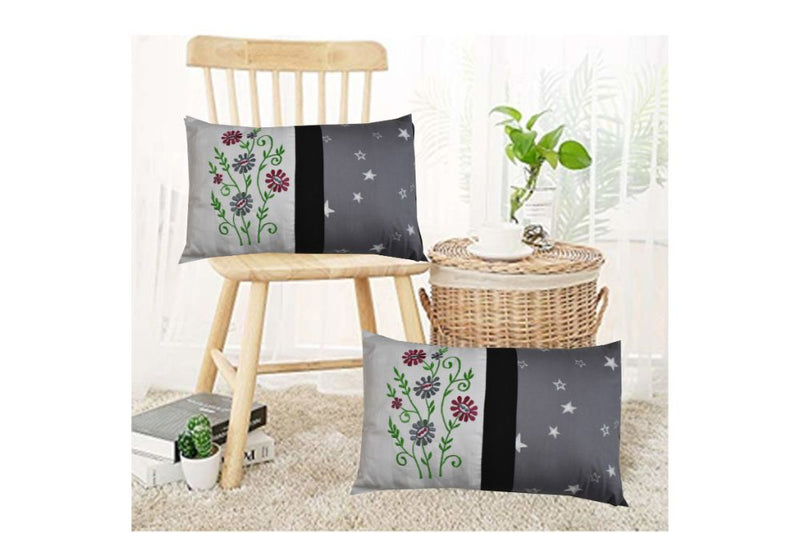 Royal Cushion Covers(Set of 2 With Filler) 