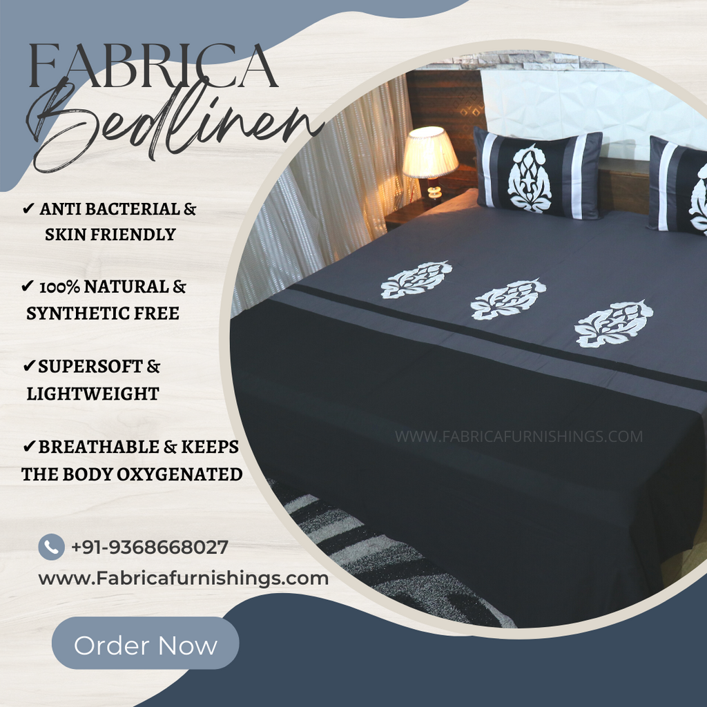 Decor Designer Embroider King Size Bed Sheets