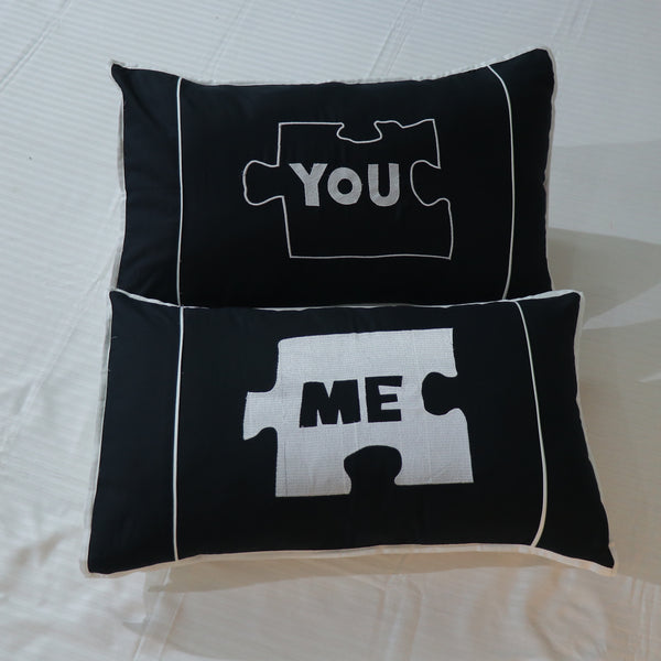Me and You Pillow Cover Pair only