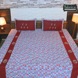Decor Classic Embroider Cotton Designer King Bed Sheets