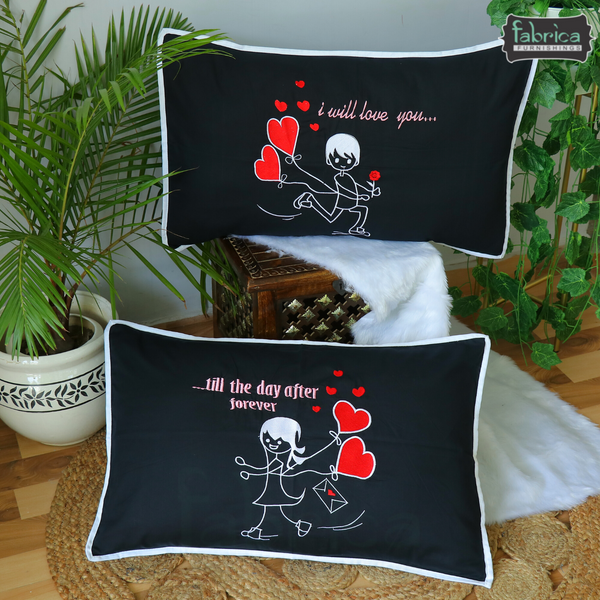 Love in the Air Pillow Cover Pair