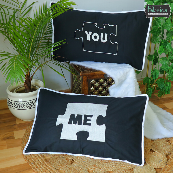 Me and You Pillow Cover Pair only