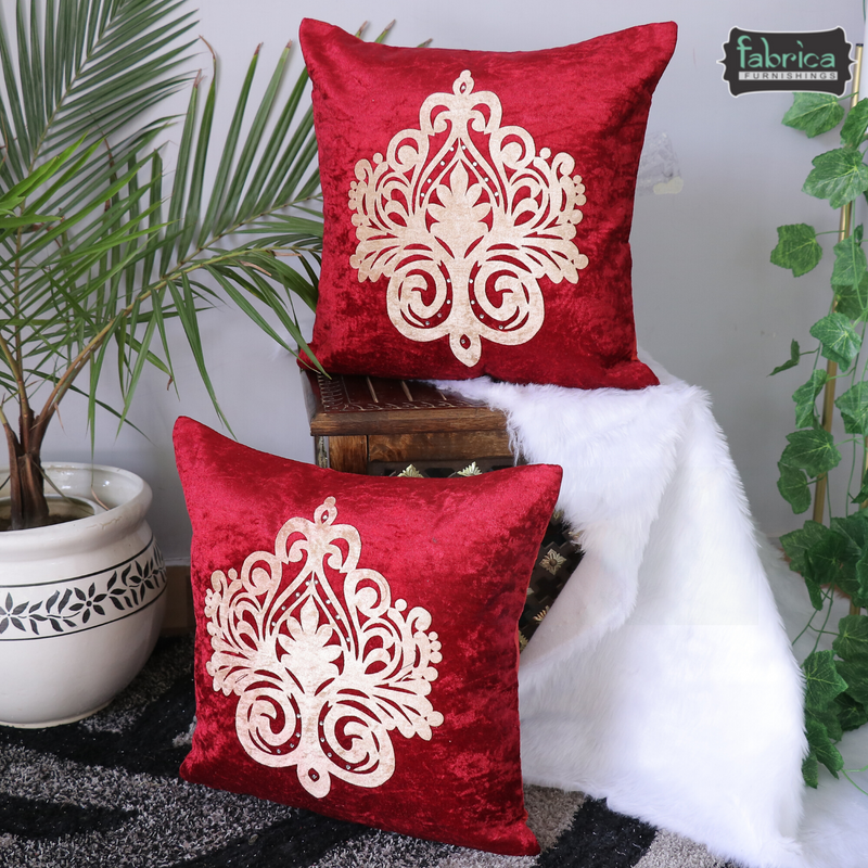 Anita's Royal  Cushion Covers (Set of 2).