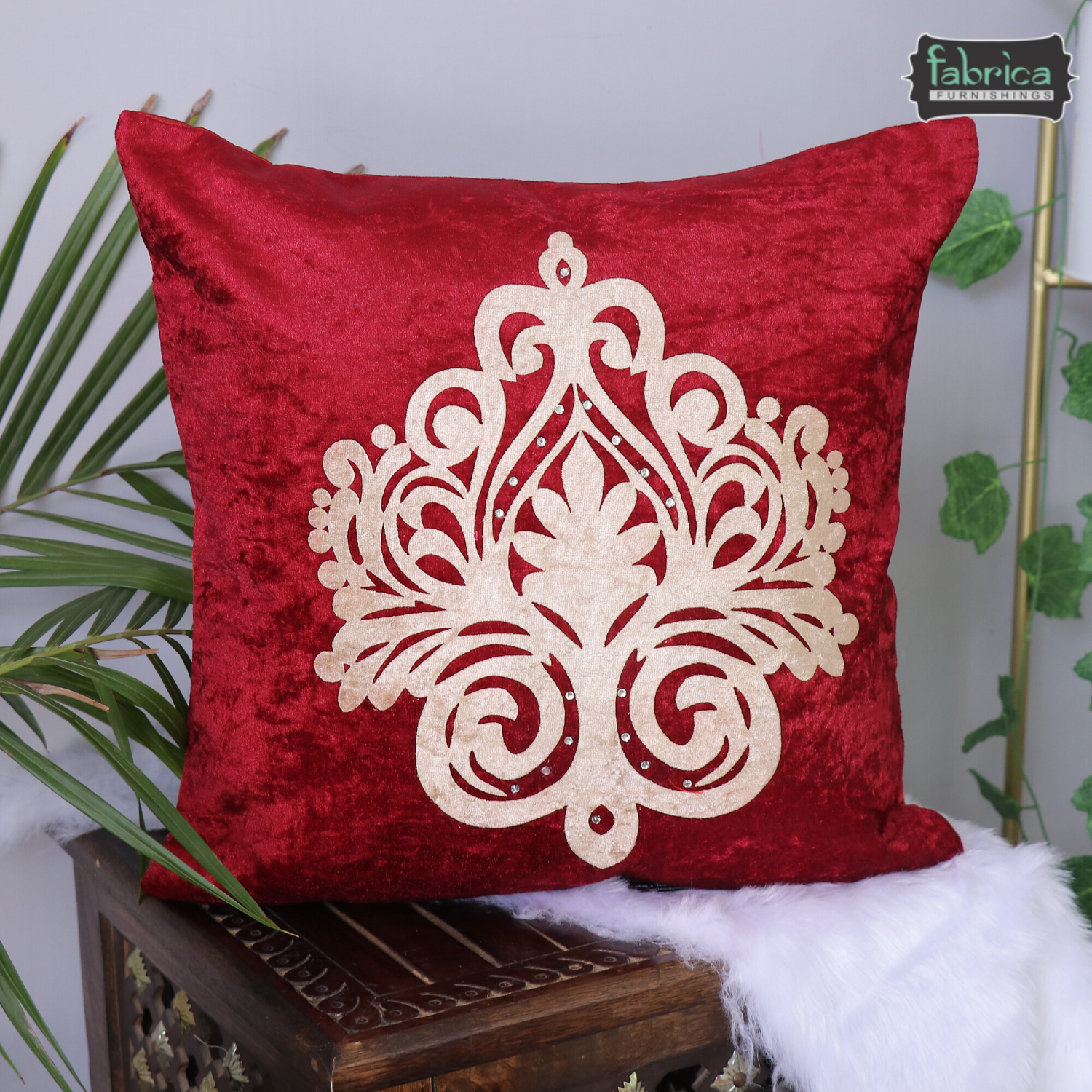 Anita's Royal  Cushion Covers (Set of 2).