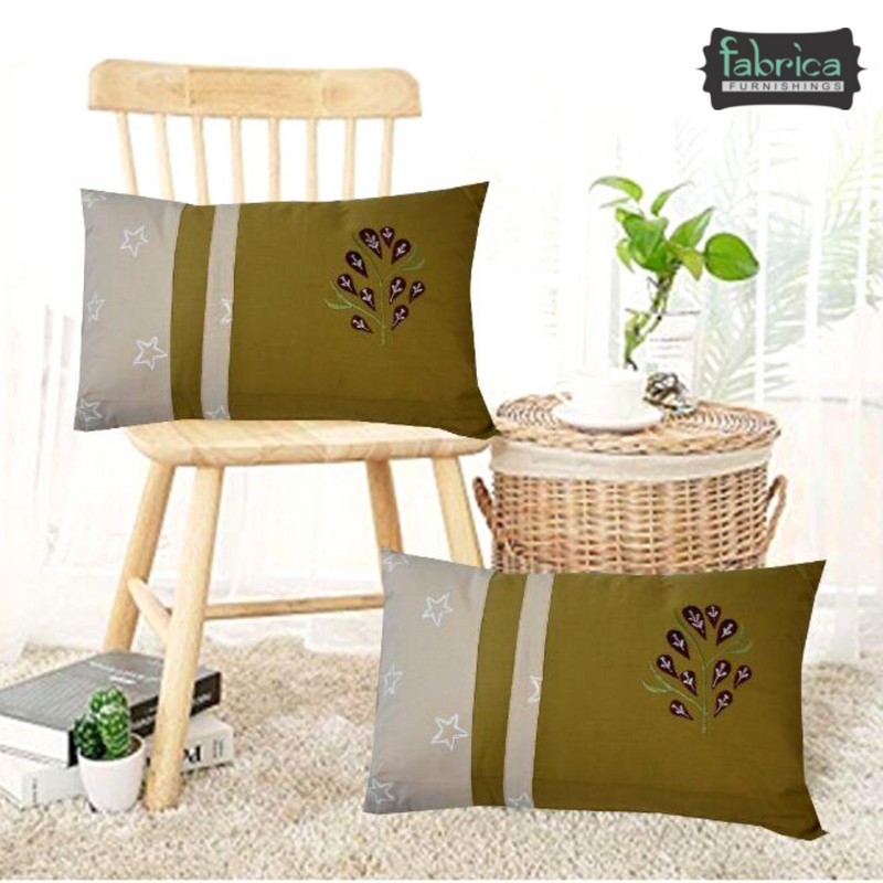 Royal Cushion Covers(Set of 2 With Filler)