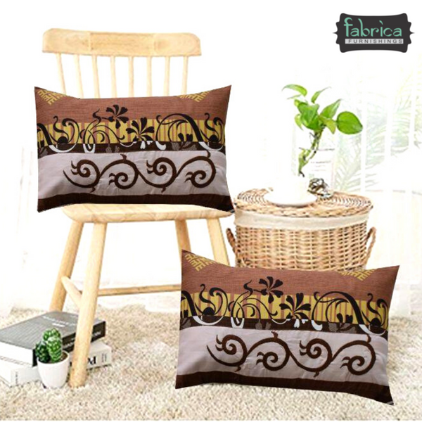 Royal Cushion Covers(Set of 2 With Filler)