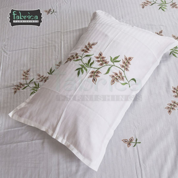 Decor Designer Embroidered Cotton king Size Bed Sheets