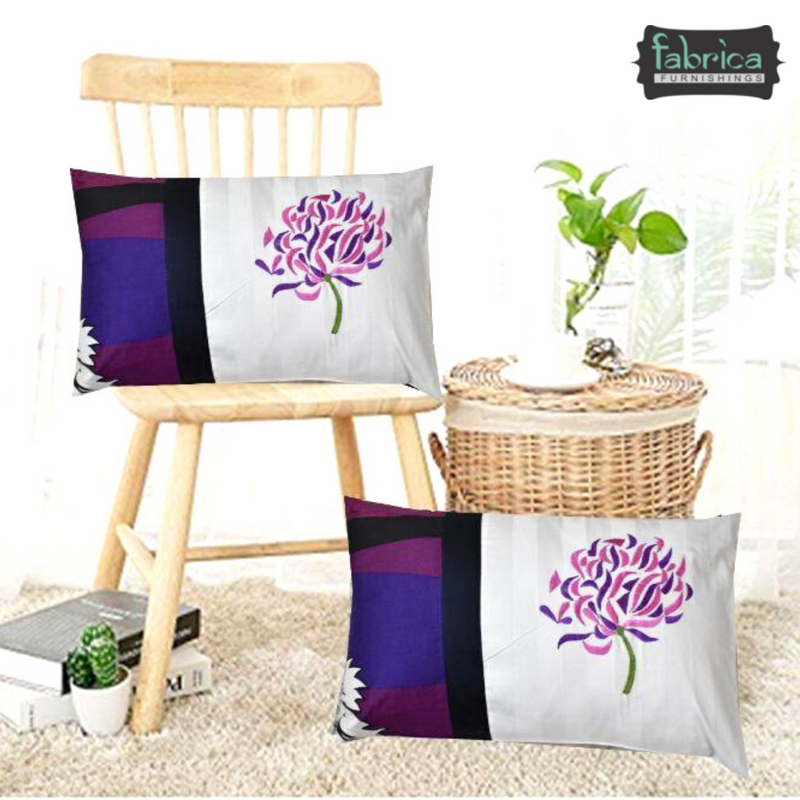 Royal Cushion Covers(Set of 2 With Filler)