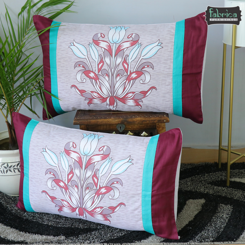 Fabby Printed Pillow Covers only