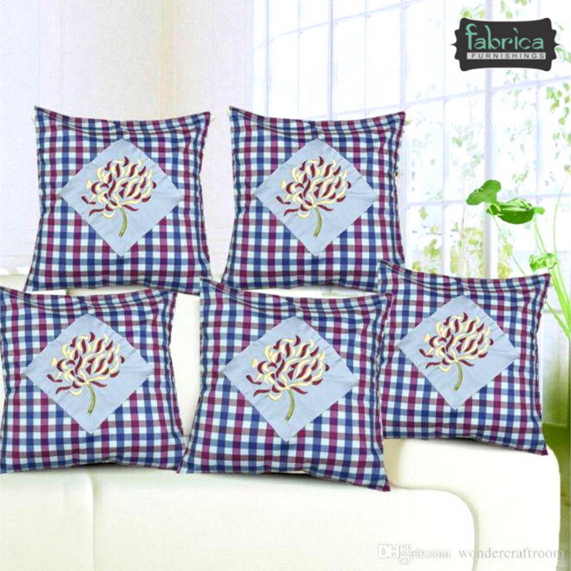 Royal Cushion Covers(Set of 5).