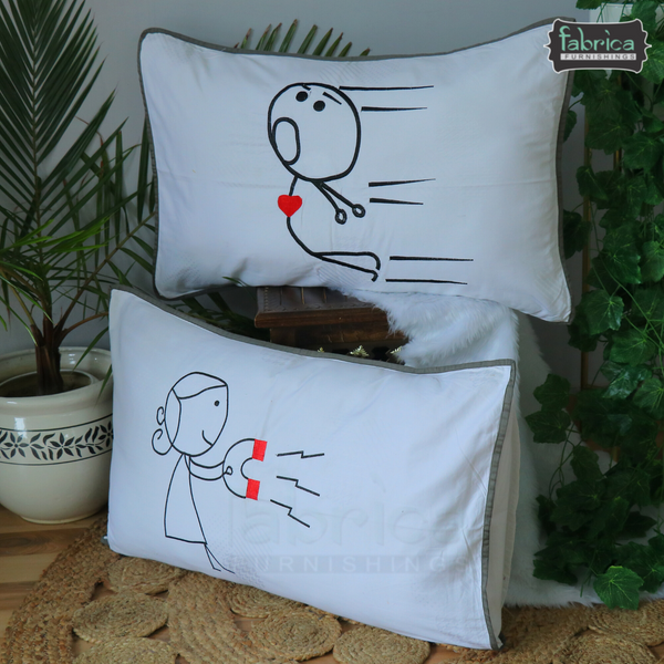 Love in the Air Pillow Cover Pair