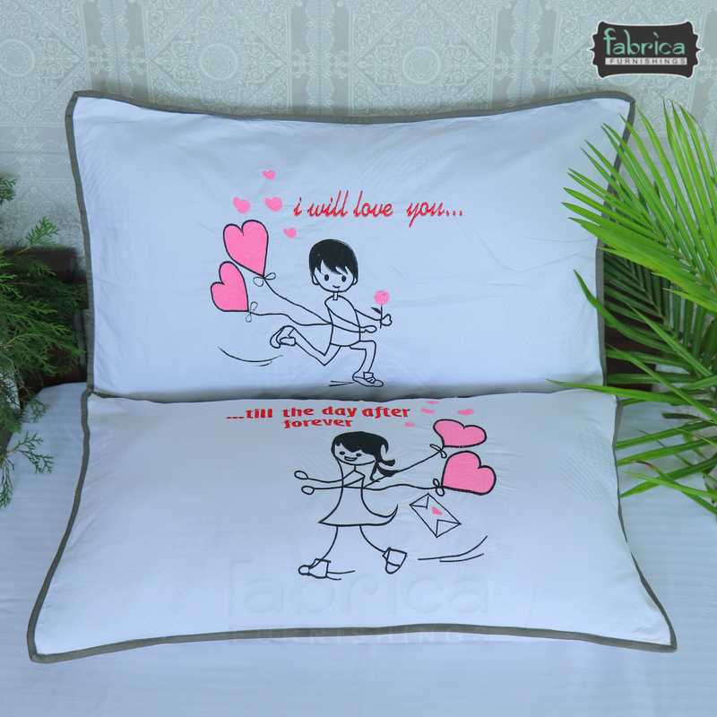 Love in the Air Pillow Cover Pair