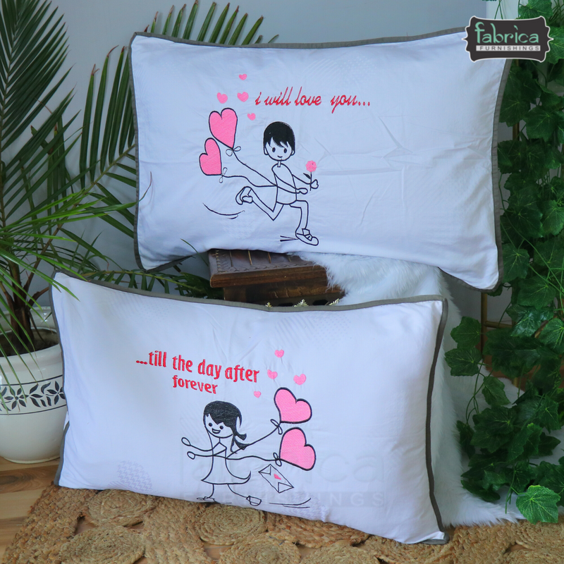 Love in the Air Pillow Cover Pair