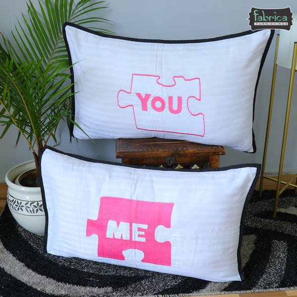 Me and You Pillow Cover Pair only