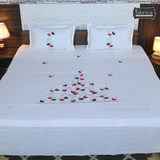 Fabby Decor Classic Embroider Cotton Designer King Bed Sheets