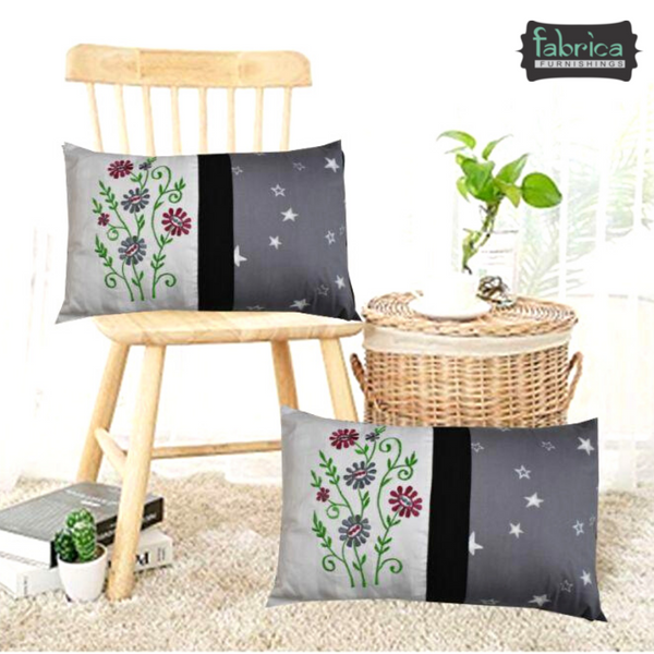 Royal Cushion Covers(Set of 2 With Filler)