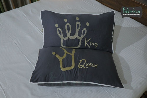 King and Queen Love only Pillow Cover Pair