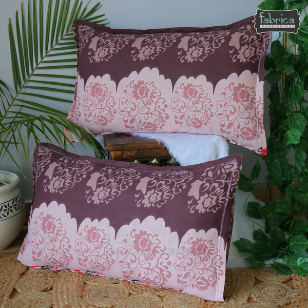 Fabby Printed Pillow Covers only.