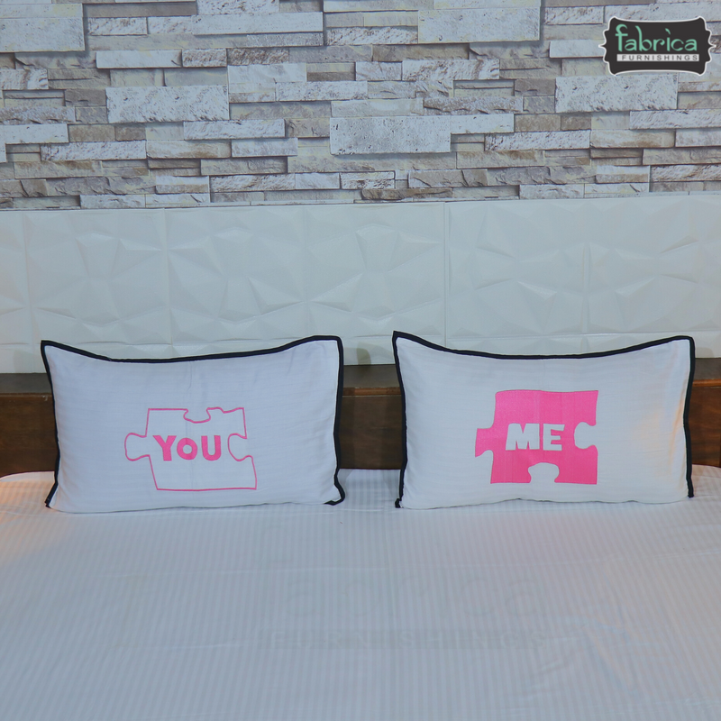 Me and You Pillow Cover Pair only