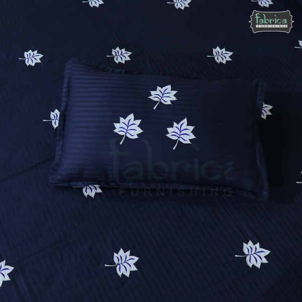 Fabby Decor Classic Embroider/Patchwork Cotton Designer King Bed Sheets