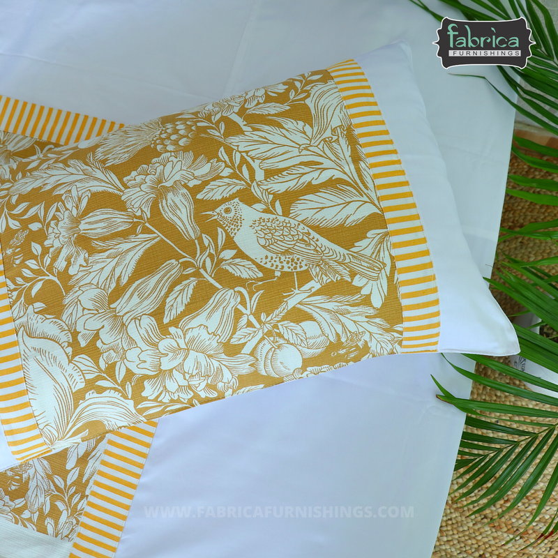 Fabby Decor Cotton Designer Mix n Match kingsize Bedsheet