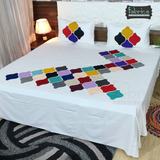 Fabby Royal Designer Patchork king Size Bed Sheets