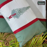 Decor Designer Mix & Match Embroidery Kingsize Double Bedsheet