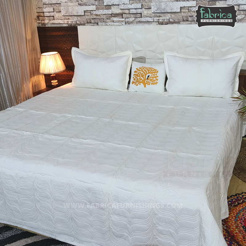 Fabby Decor Stylish Designer Quilted Bedcover