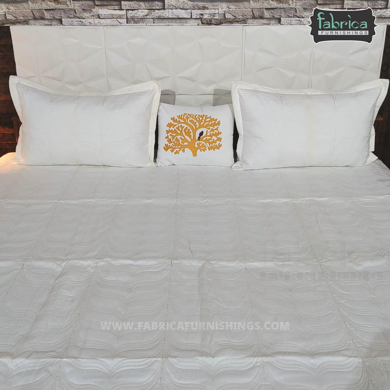 Fabby Decor Stylish Designer Quilted Bedcover
