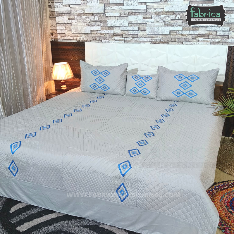 Fabby Decor Stylish Designer Quilted Bedcover