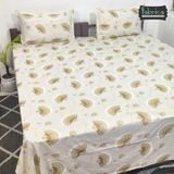 Fabby Home Abstract Print Cotton Double Bedsheet